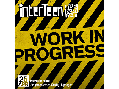 InterTeen - Event artwork akzidenz grotesk artwork event flyer graphic design interteen youth