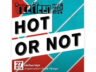 InterTeen - Event artwork artwork event flyer graphic design interteen youth
