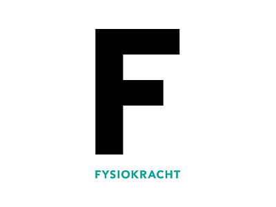 Fysiokracht - Logo brand identity f identity design logo visual identity