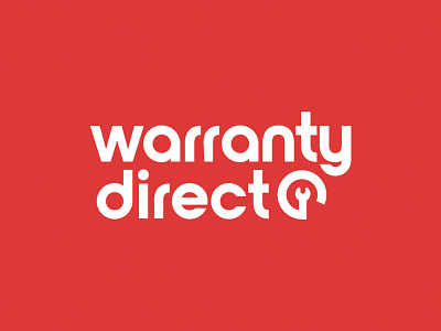Warranty Direct Logo branding colour graphic design logo typography