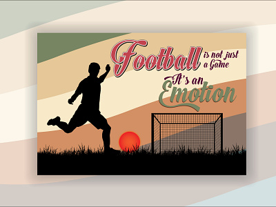 Football Wallpaper silhouette art color design football graphic design illustration vector