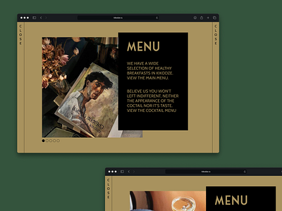 Kikodze Website Design adobe photoshop branding design figma ui uiux design