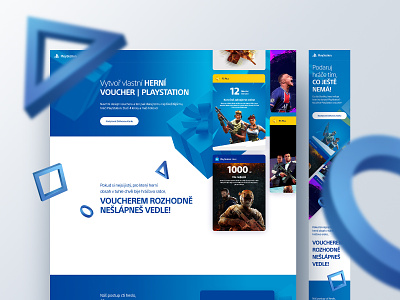 Playstation - Landing page design ui ux webdesign website wondermakers