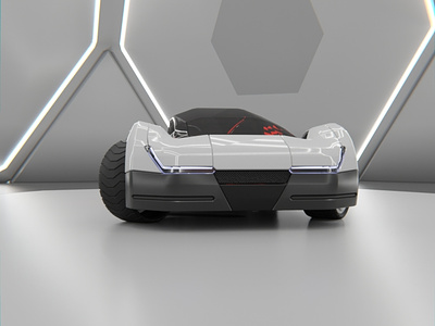 SCI_FI_CAR 3d animation car design metverse sci fi