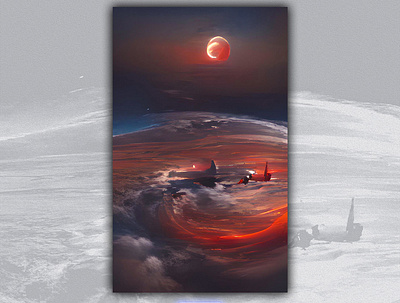 DREAMING ABOUT MARS artwork concept art creator dreaming about mars elon musk illustration mars martian nft nftcollectors spacex