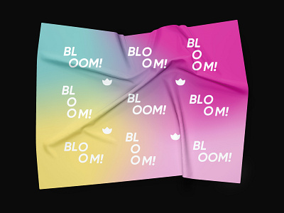 Bloom! bloom branding design flowers graphic design illustration logo