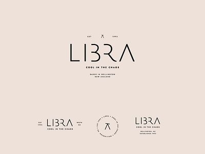 LIBRA | Birth Sign Logo Challenge branding design graphic design logo typography