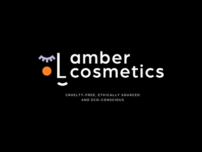 Amber Cosmetics | Logo Design - Cosmetics Brand brand design branding design graphic design logo logo design