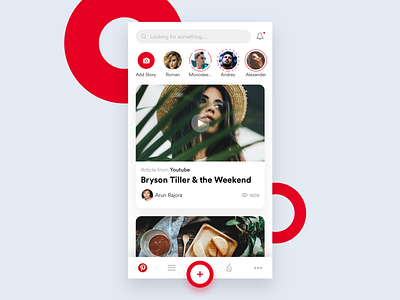 Pinterest App - Redesign Concept