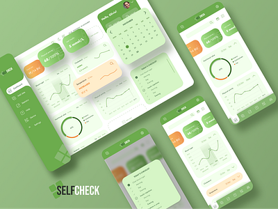 Dashboard SelfCheck dashboard ui ux webdesign