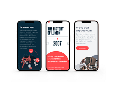 Lumon Pay - Mobile mockup design rebranding responsive design ui ux web web design