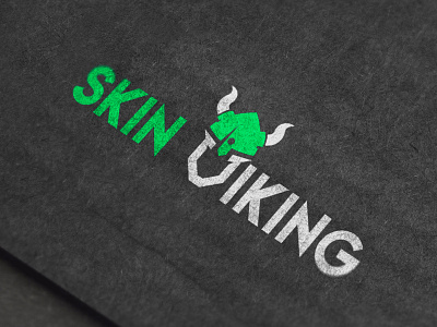 Skin Viking Logo Design