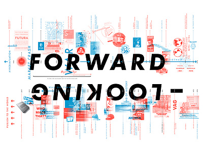 Forward-Looking design history never use futura typography