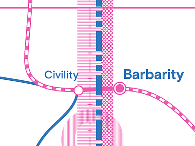 Discrimination / Assimilation cartography wip