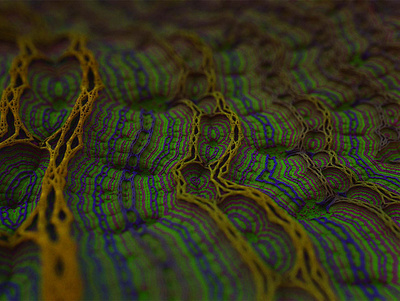 SUB001 / tracks 3d abstract art fractal fractal art mind psychedelic subconscious substratum surreal