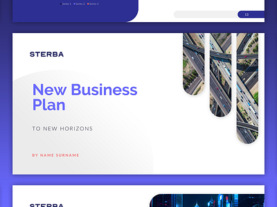 Modern Pitch Deck Design Startup #2 deck figma flat keynote minimalist modern pitch deck presentation presentation template round startup deck trendy ui design ux design