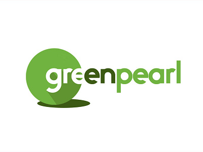GreenPearl Modern Logo Design branding flat logo