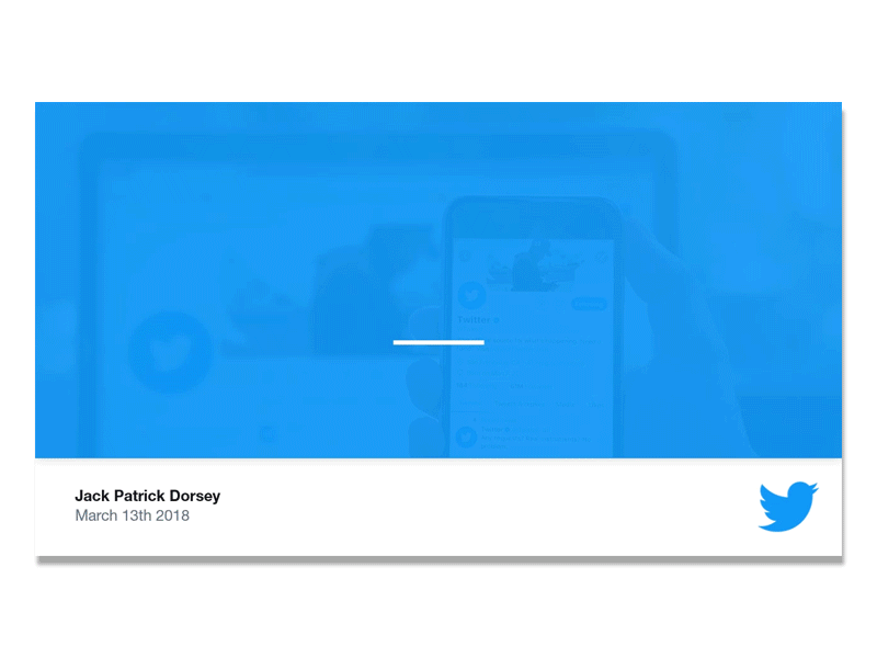 Twitter Animated Concept