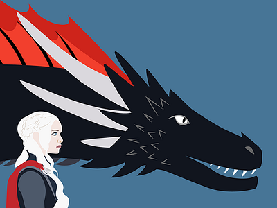 Daenerys and Drogon