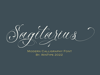 Sagitarius Font branding business calllygraphy cover design graphic design invitation logo lovely magazine modern movie music photography poster wedding zodiac