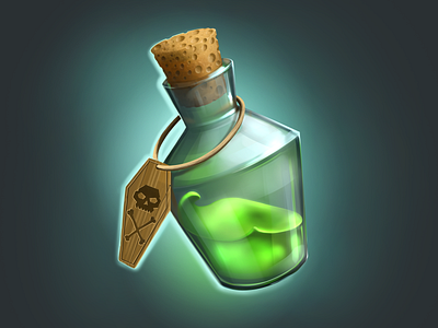 PROPS | Magic bottle 2d design digital 2d game art game design gamedesign gamedev magic bottle props