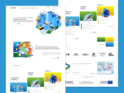 MGDF LP adobe xd design landing page ui ux