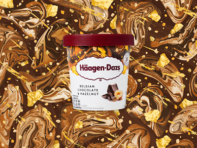 Häagen-Dazs Belgian Chocolate & Hazelnut