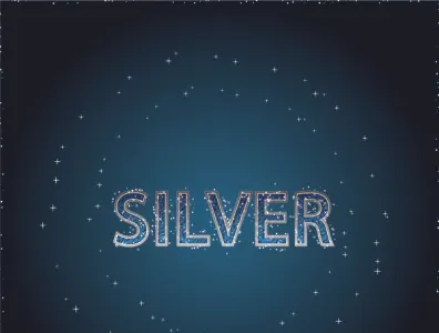 Silver Tipografika design logo typography