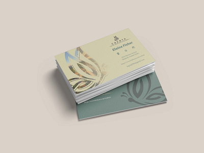 horizontal business card brand branding business card design graphic design horizontal business card vector