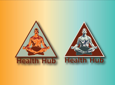 logo design brand branding design graphic design health health logo illustration logo logos vector yoga