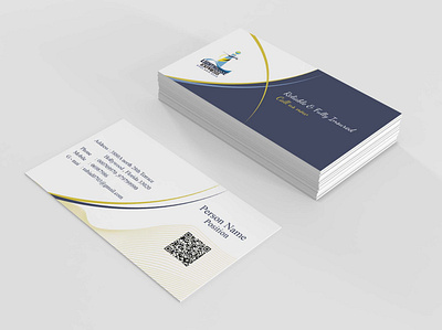 horizontal business card brand branding business card business card design card design graphic design horizontal horizontal business card vcard vector visiting card visiting card design