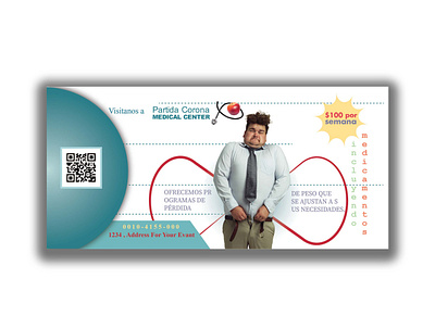 Weight Loss Flyer Design brand design flyer flyer design graphic design vector weight loss weight loss flyer design