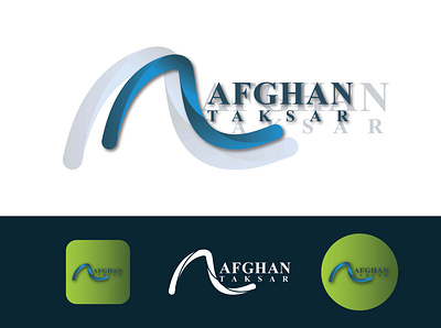 A FOR Afghan Taksar logo a letter logo a logo a modern logo letter mark logo modern letter mark logo modern logo