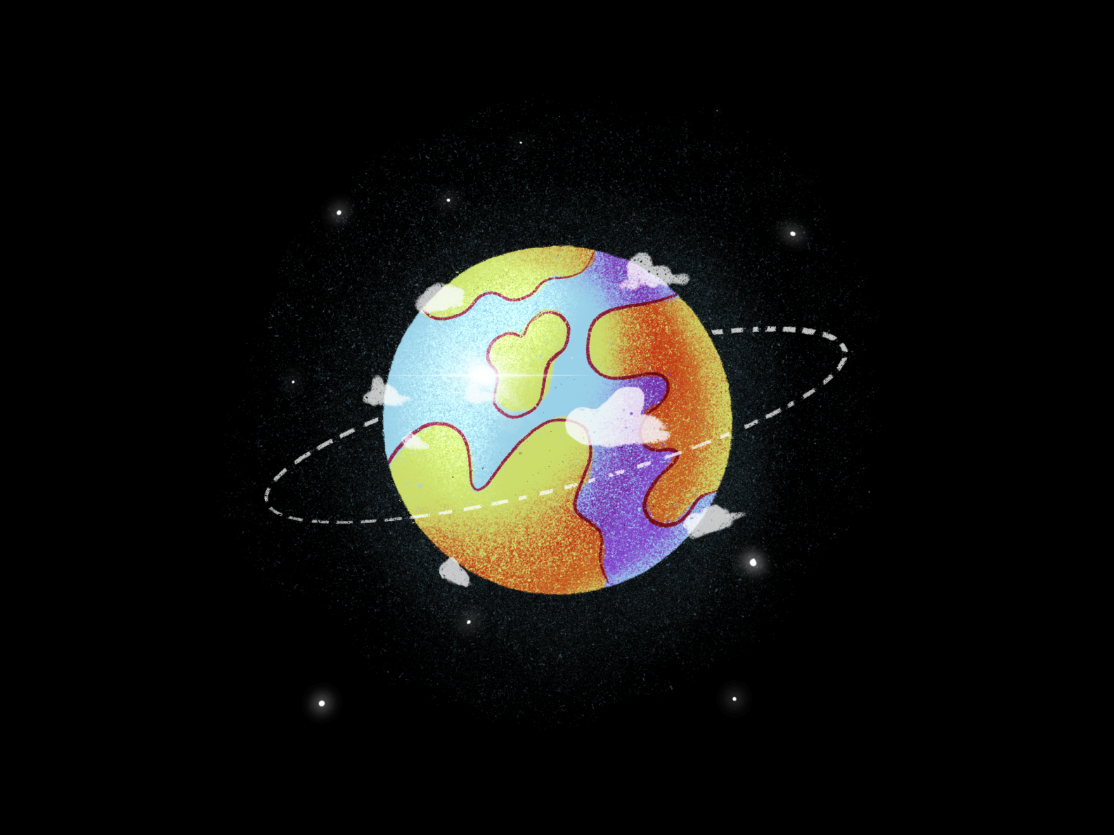 Earth рџґ By Varun Kumar On Dribbble Earth рџґ By Varun Kumar On Dribbble