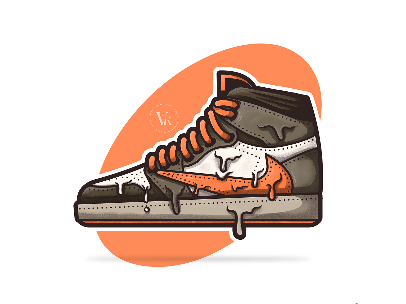 jordan 1 easy drawing