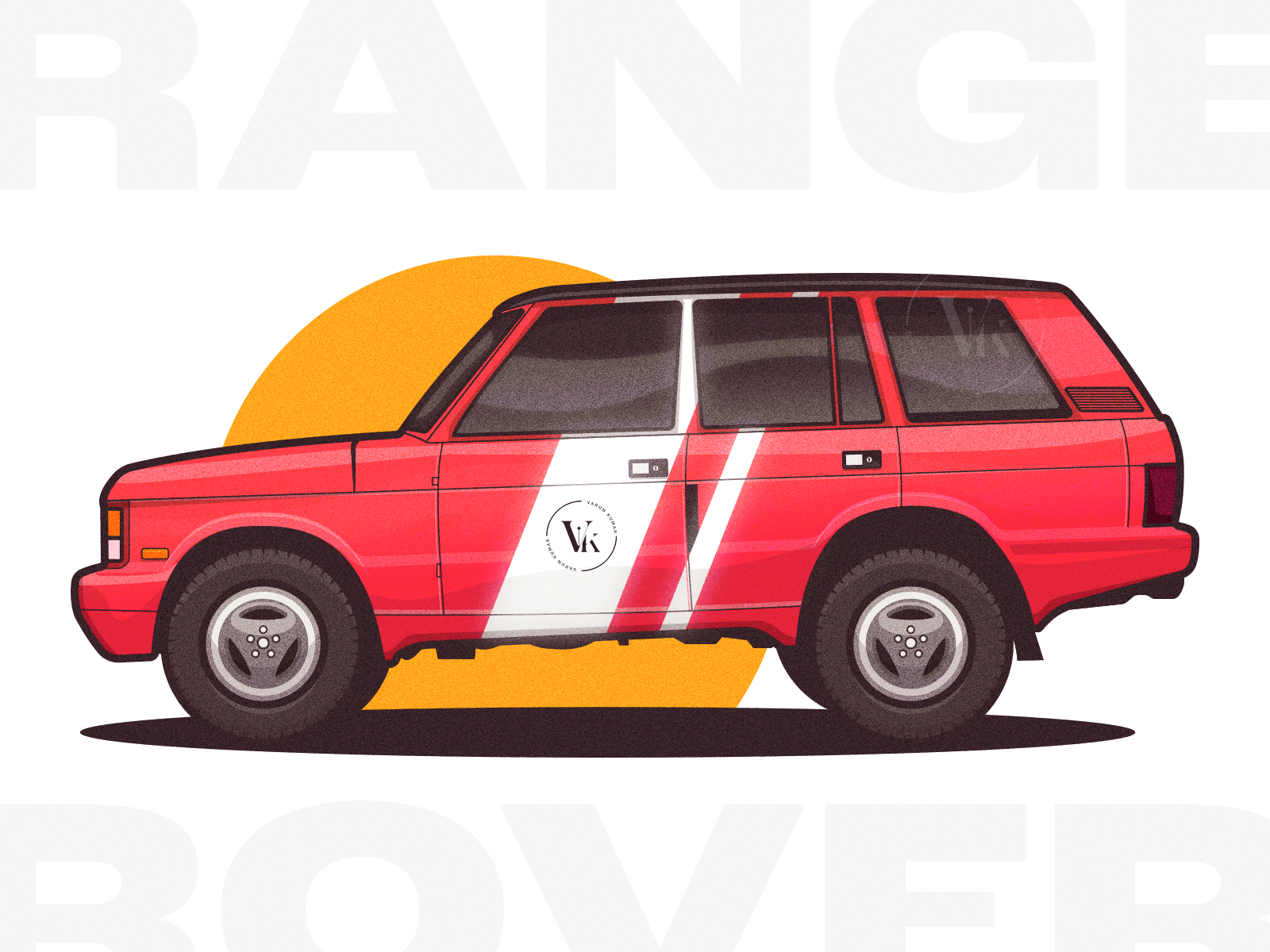 Range Rover Classic by Varun Kumar on Dribbble
