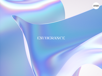 Exuberance 3 3d abstract blender branding c4d design digital fluent gradient modelling octane render silk smooth wave web