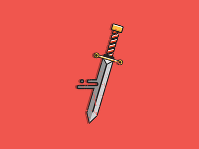 Sword ancient blood dagger red sharp sword war weapon