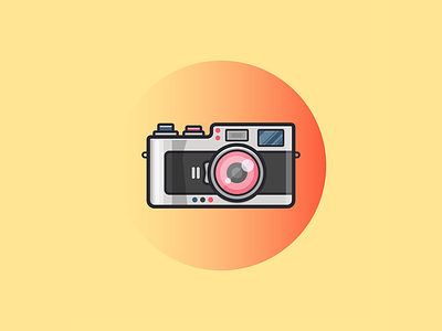 Capture the Moment camera click dslr icon illustration lens photo photograph selfie snap