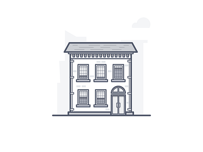 Apartment apartments brooklyn building city flat home illustration street vector window