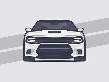 Dodge Charger by Varun Kumar on Dribbble