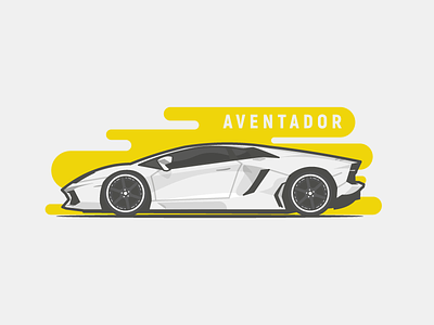 Aventador! auto aventador car lamborghini muscle new sport stroke supercar white yellow
