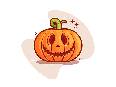 Happy Halloween! 2018 abstract art challange halloween illustration instagram pumpkin scary