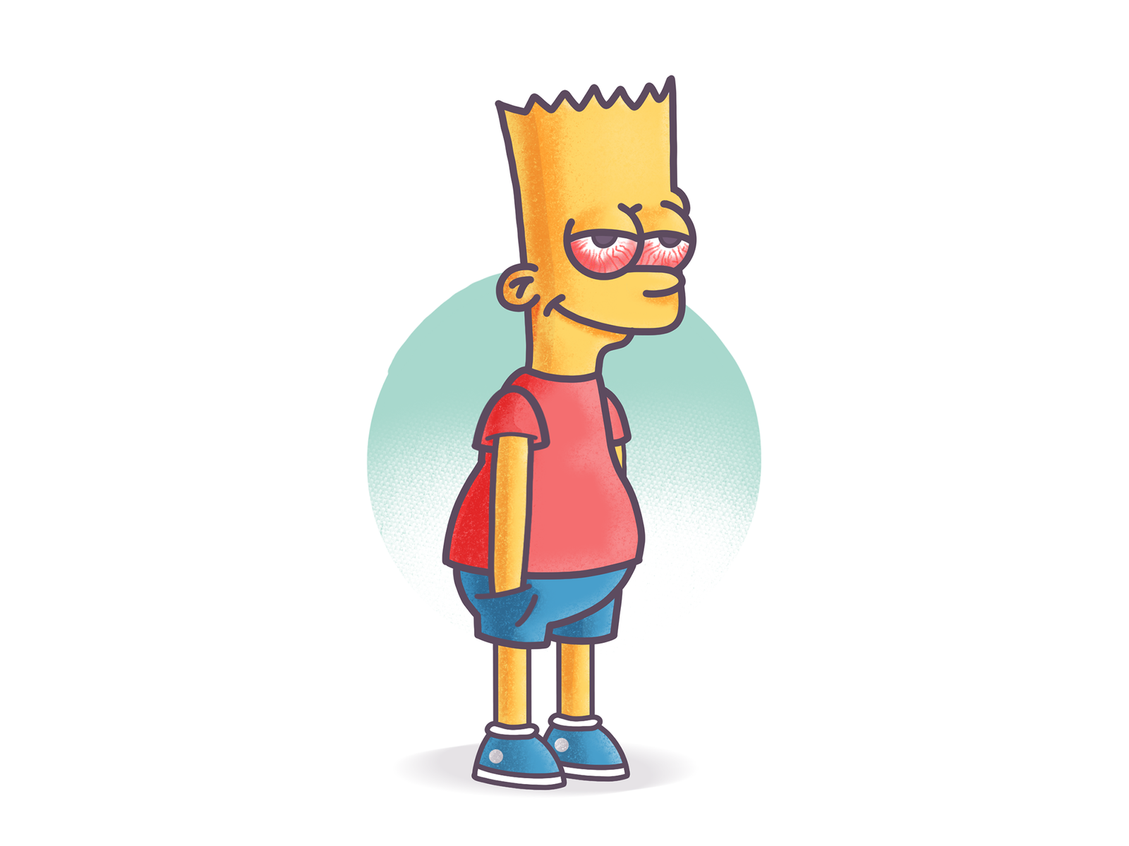 Bart High Simpson by Varun Kumar on Dribbble