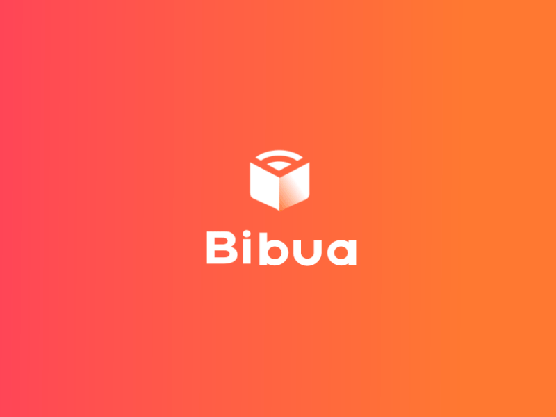 Logo Bibua animation branding design logo logo animation