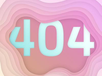 404 404 404 page gradient