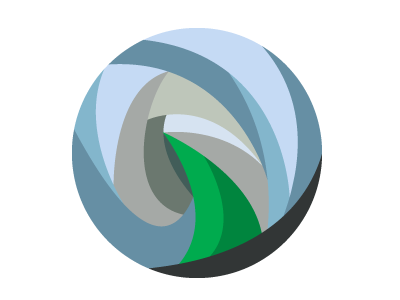 Landscaping Logo Draft graphic design illustrator logo