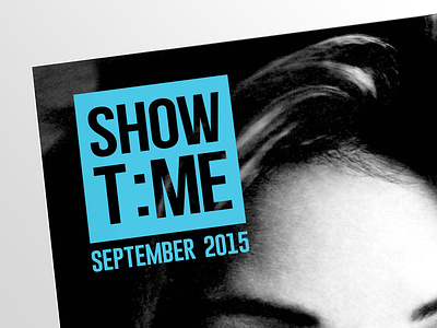 Logo for Show Time Magazine graphics logo logo design vector