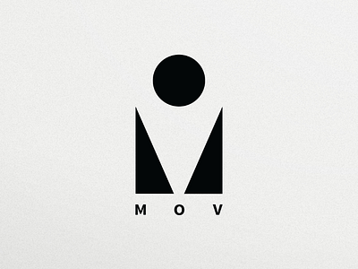 MOV fashion designer brand logo