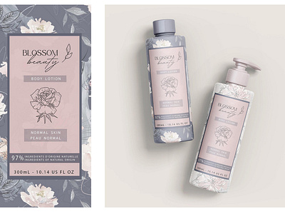 Blossom Beauty - Branding, Logo, Packaging Design